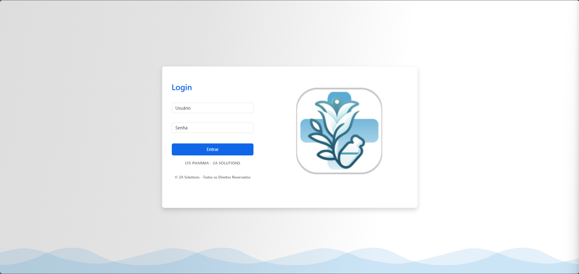 Tela de Login